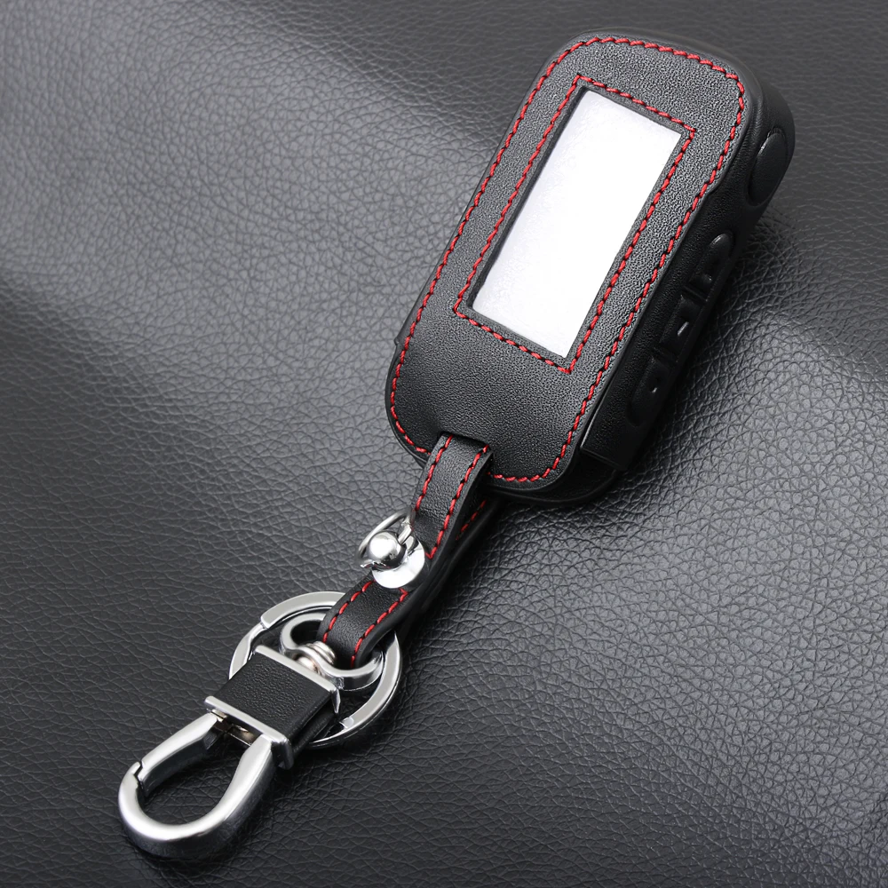 Car-styling leather Case For Starline A93 A63 Car alarm Remote Controller LCD Keychain Cover
Car-styling leather Case For Starline A93 A63 Car alarm Remote Controller LCD Keychain Cover