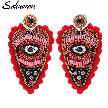 Sehuoran Drop Earrings Jewelry Earrings Crystal Drop Earrings Handmade Geometric Pendant Statement Earrings Oorbellen Jewelry
Sehuoran Drop Earrings Jewelry Earrings Crystal Drop Earrings Handmade Geometric Pendant Statement Earrings Oorbellen Jewelry