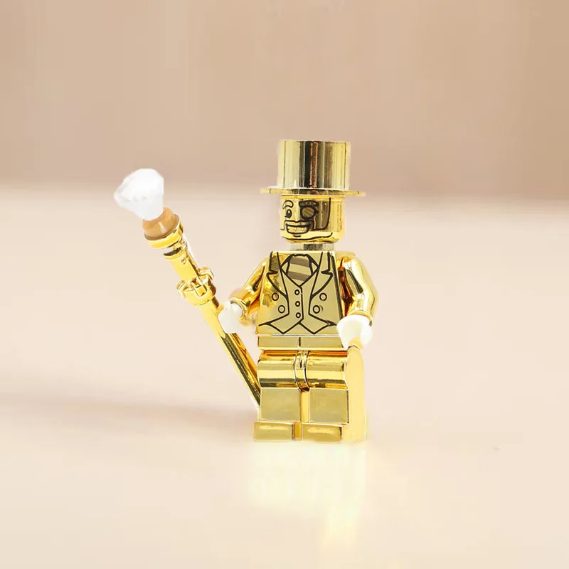 Mr Gold Limited Edition Chrom Golden compatible Models DIY building block toys for Children Gift 6PCS/LOT
Mr Gold Limited Edition Chrom Golden compatible Models DIY building block toys for Children Gift 6PCS/LOT