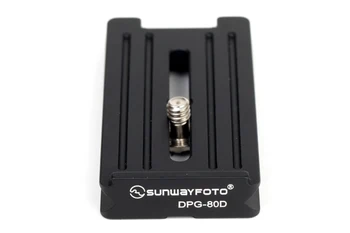 SUNWAYFOTO DPG-80DR Tripod Head Quick Release Plate for DSLR Camera Professional Aluminum Monopod Quick Release Plate
SUNWAYFOTO DPG-80DR Tripod Head Quick Release Plate for DSLR Camera Professional Aluminum Monopod Quick Release Plate
