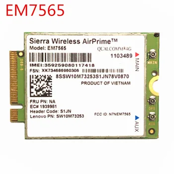 EM7565 M.2 FDD/TDD 4G-5G module LTE-U/ LTE-LAA cat 12 Bands Snapdragon X16 MDM9250 For ThinkPad X1C 6th Gen
EM7565 M.2 FDD/TDD 4G-5G module LTE-U/ LTE-LAA cat 12 Bands Snapdragon X16 MDM9250 For ThinkPad X1C 6th Gen