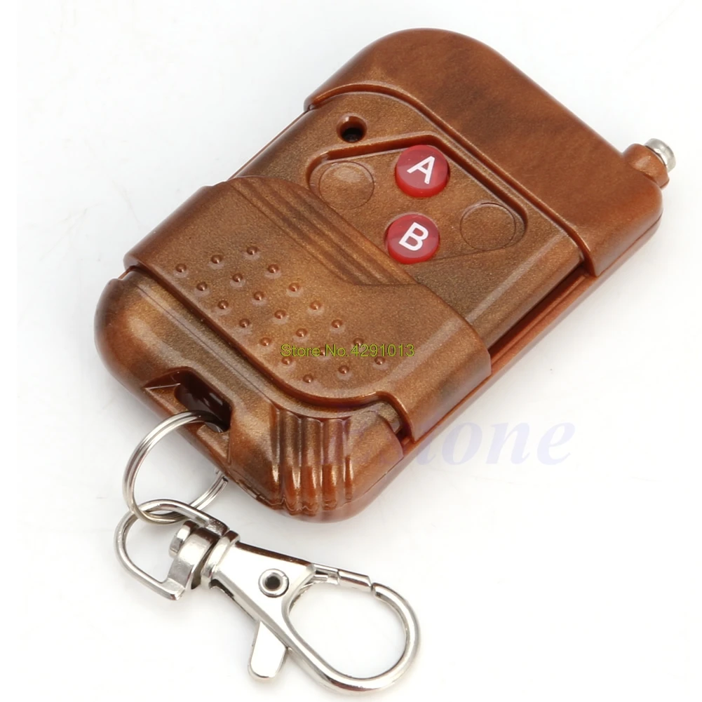 2 Keys 433MHz/315MHz Wireless Electric Garage Gate Door RF Remote Control New Drop Shipping Support
2 Keys 433MHz/315MHz Wireless Electric Garage Gate Door RF Remote Control New Drop Shipping Support