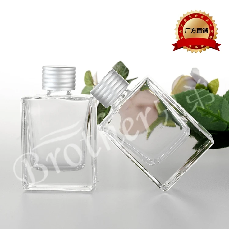 30ml Square Glass Perfume Bottle Transparent Glass Bottle Perfume Bottle with Aluminum Cover 2pcs/lot
30ml Square Glass Perfume Bottle Transparent Glass Bottle Perfume Bottle with Aluminum Cover 2pcs/lot