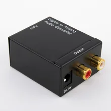 Digital to Analog Audio Converter Adapter Digital Adaptor Optical Coaxial Toslink Signal to Analog Audio RCA Converter for DVD
Digital to Analog Audio Converter Adapter Digital Adaptor Optical Coaxial Toslink Signal to Analog Audio RCA Converter for DVD