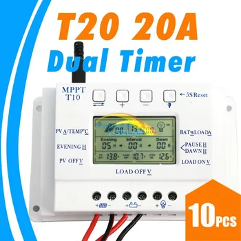 20A Solar Panel Controller 12V solar controller dual timer function for solar lighting system T20 led solar controller T 20
20A Solar Panel Controller 12V solar controller dual timer function for solar lighting system T20 led solar controller T 20