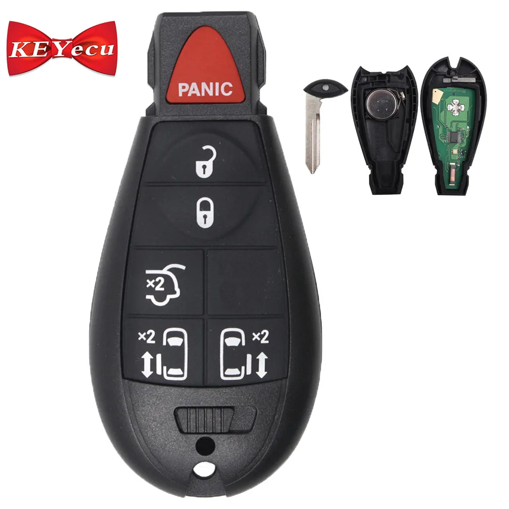 KEYECU for Chrysler Town Country 2008-2012 Smart Remote Control Car Key Fob 433Mhz ID46 Chip 5 Buttons+Panic FCC ID M3N5WY783X
KEYECU for Chrysler Town Country 2008-2012 Smart Remote Control Car Key Fob 433Mhz ID46 Chip 5 Buttons+Panic FCC ID M3N5WY783X