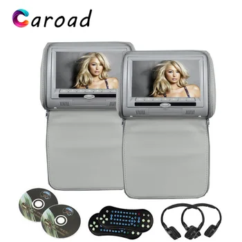 Caroad 2PCS 9 Inch Car Headrest DVD Player Monitor Digital Screen with USB/SD/IR/FM Transmitter/Speaker/Game Remote Control
Caroad 2PCS 9 Inch Car Headrest DVD Player Monitor Digital Screen with USB/SD/IR/FM Transmitter/Speaker/Game Remote Control