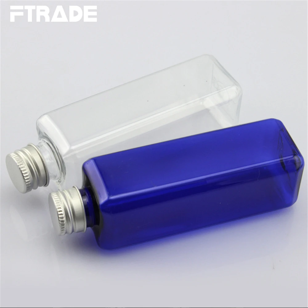 10pcs Excellent Make Up Tools 100ml empty square Sample Bottle With Screw Aluminum Cap Cosmetic Bottles
10pcs Excellent Make Up Tools 100ml empty square Sample Bottle With Screw Aluminum Cap Cosmetic Bottles