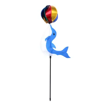 Cute Rainbow Wind Spinner Colorful Stand Stick Windmill Dolphin Animal Winnower Garden Decorative Stakes Wind Spinners
Cute Rainbow Wind Spinner Colorful Stand Stick Windmill Dolphin Animal Winnower Garden Decorative Stakes Wind Spinners
