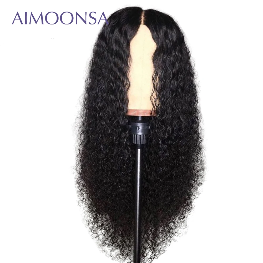 250 Density Lace Front Human Hair Wigs Pre Plucked Lace Wig Mongolian Kinky Curly Hair Natural Hair Black Wig Remy Hair Aimoonsa
250 Density Lace Front Human Hair Wigs Pre Plucked Lace Wig Mongolian Kinky Curly Hair Natural Hair Black Wig Remy Hair Aimoonsa