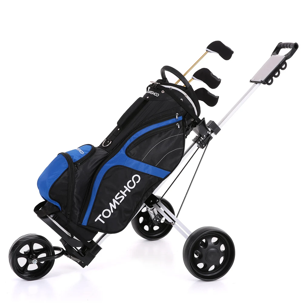 2018 Tomshoo Golf Pull Cart Trolley 3wheels Push Aluminum 2018 Tomshoo Golf Pull Cart Trolley 3wheels Push Aluminum With Footbrake System Foldable New From Bdsports 93 13 Dhgate Com