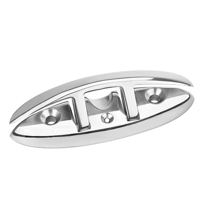 Stainless Steel 316 Marine Grade Boat Flip Up Folding Pull Up Cleat Dock Deck Marine Hardware Line Rope Mooring Cleat Accessor
Stainless Steel 316 Marine Grade Boat Flip Up Folding Pull Up Cleat Dock Deck Marine Hardware Line Rope Mooring Cleat Accessor