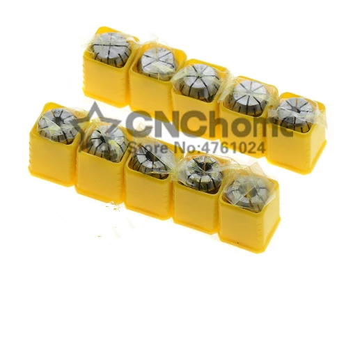 10Pcs ER8 Collet Tool Precision Spring Collet Set from 1mm to 5mm CNC Collet Chuck For Milling Lathe Tools and Spindle
10Pcs ER8 Collet Tool Precision Spring Collet Set from 1mm to 5mm CNC Collet Chuck For Milling Lathe Tools and Spindle