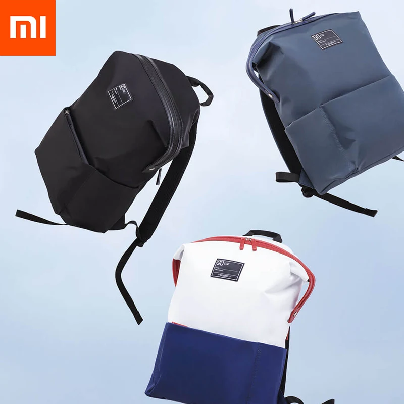 Xiaomi Casual Backpack Young Unsex Solid Anti-Rain Waterproof Polyester Backpacks Travel Bag College Laptop Bag Universal Bags
Xiaomi Casual Backpack Young Unsex Solid Anti-Rain Waterproof Polyester Backpacks Travel Bag College Laptop Bag Universal Bags