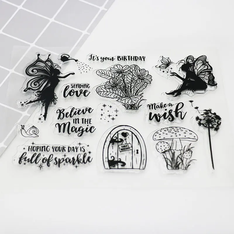 Butterfly Fairy silicone stamp, children diy Handmade Scrapbook diary Photo Album decor students soft Stamps
Butterfly Fairy silicone stamp, children diy Handmade Scrapbook diary Photo Album decor students soft Stamps