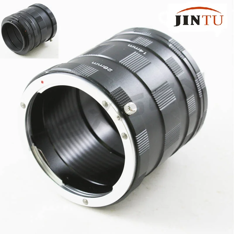 JINTU Metal Macro Extension adapter tube Ring for Canon EOS EF Mount DSLR SLR 5D III 6D 7D 60D 700D 650D Free Tracking
JINTU Metal Macro Extension adapter tube Ring for Canon EOS EF Mount DSLR SLR 5D III 6D 7D 60D 700D 650D Free Tracking