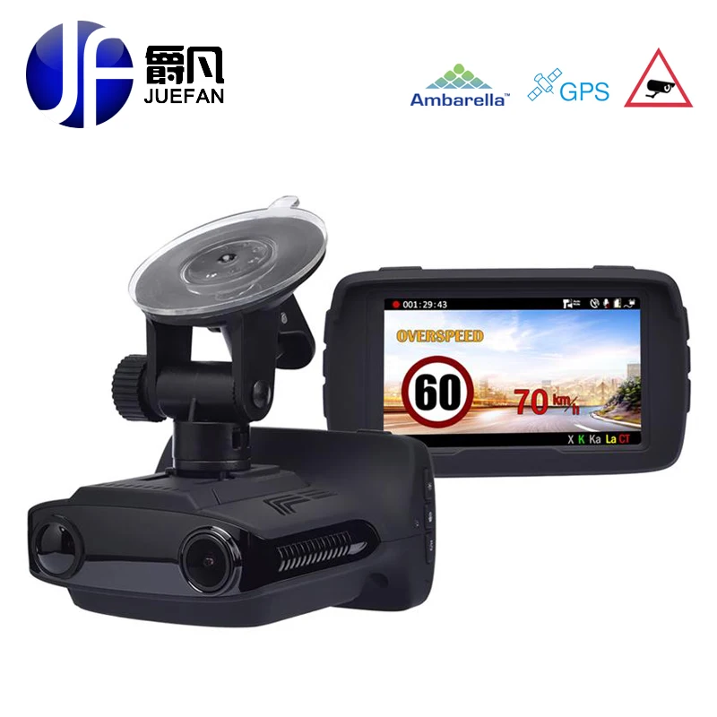 JUEFAN G3 font b Car b font dvr Camera Radar Detectors Dash Camera Video Recorder HD