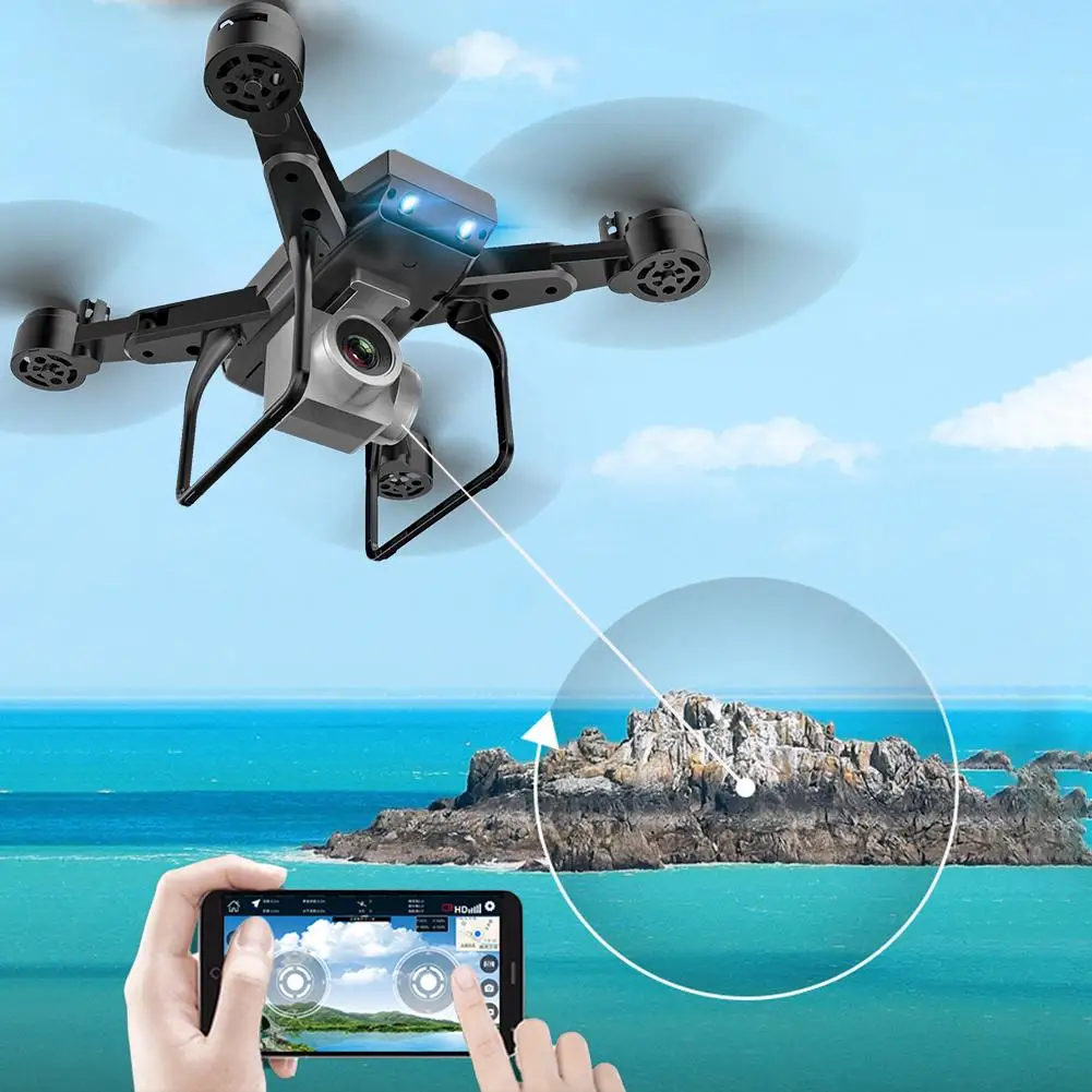 New KY606D Long Life Folding Aerial Drone Altitude Hold FPV RC Quadcopter Model WiFi Map Remote Control Aircraft Model RC Toys
New KY606D Long Life Folding Aerial Drone Altitude Hold FPV RC Quadcopter Model WiFi Map Remote Control Aircraft Model RC Toys