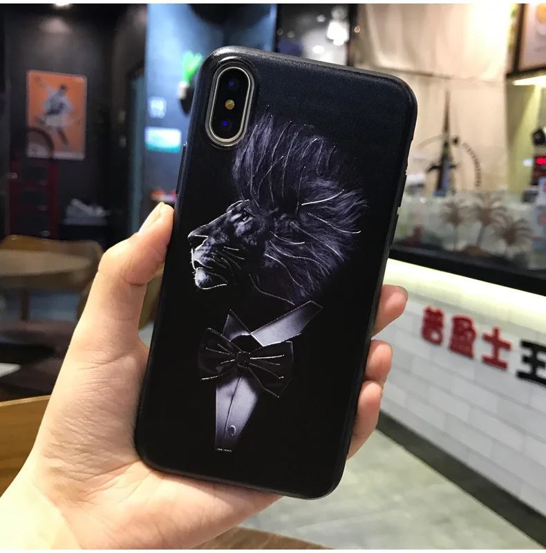 Cyato Martial Lion Head Phone Case For iPhone 7 case For iphone 6 Vintage vivid case Cover For iPhone X 6 6S 7 8 8Plus fundas
Cyato Martial Lion Head Phone Case For iPhone 7 case For iphone 6 Vintage vivid case Cover For iPhone X 6 6S 7 8 8Plus fundas