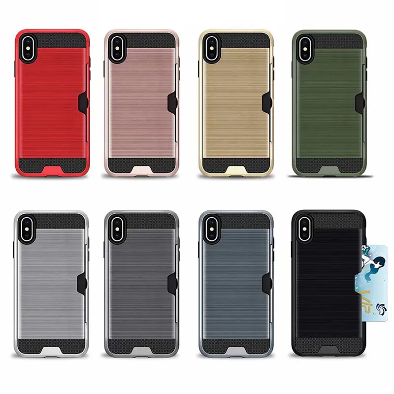Armor Hybrid PC Phone Case For iPhone 6 6S 7 8 Plus X XS Max XR 5 S 5S SE Soft TPU ID Credit Card Slot Wallet Holder Cover
Armor Hybrid PC Phone Case For iPhone 6 6S 7 8 Plus X XS Max XR 5 S 5S SE Soft TPU ID Credit Card Slot Wallet Holder Cover