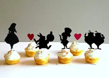 glitter Alice In Wonderland birthday Cupcake Toppers bridal Shower wedding Bachelorette party treat food picks decoration
glitter Alice In Wonderland birthday Cupcake Toppers bridal Shower wedding Bachelorette party treat food picks decoration