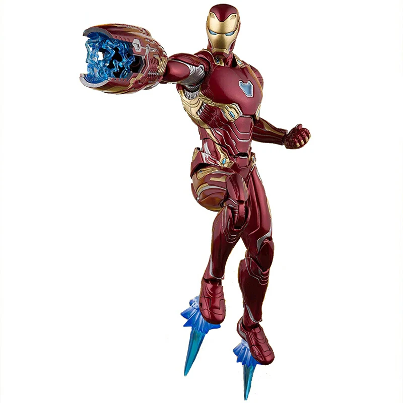

Marvel Movie Avengers Infinity War Tony Stark SHF Iron Man Mark50 Toy Action Figure The movable model Doll Gift B13
