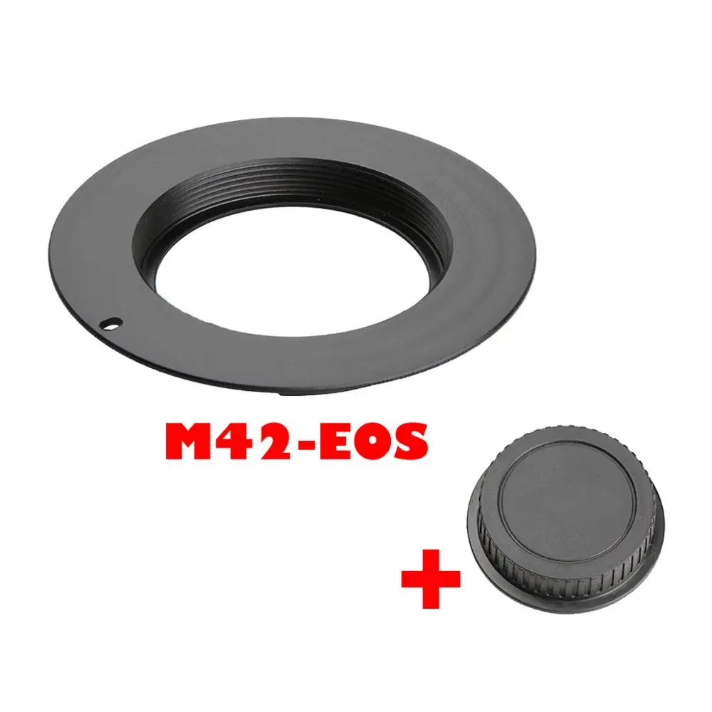 M42 Lens Adapter for Nikon AI Camera/Canon EF/EOS camera with rear cap M42-EOS M42-NIk lens adapter
M42 Lens Adapter for Nikon AI Camera/Canon EF/EOS camera with rear cap M42-EOS M42-NIk lens adapter