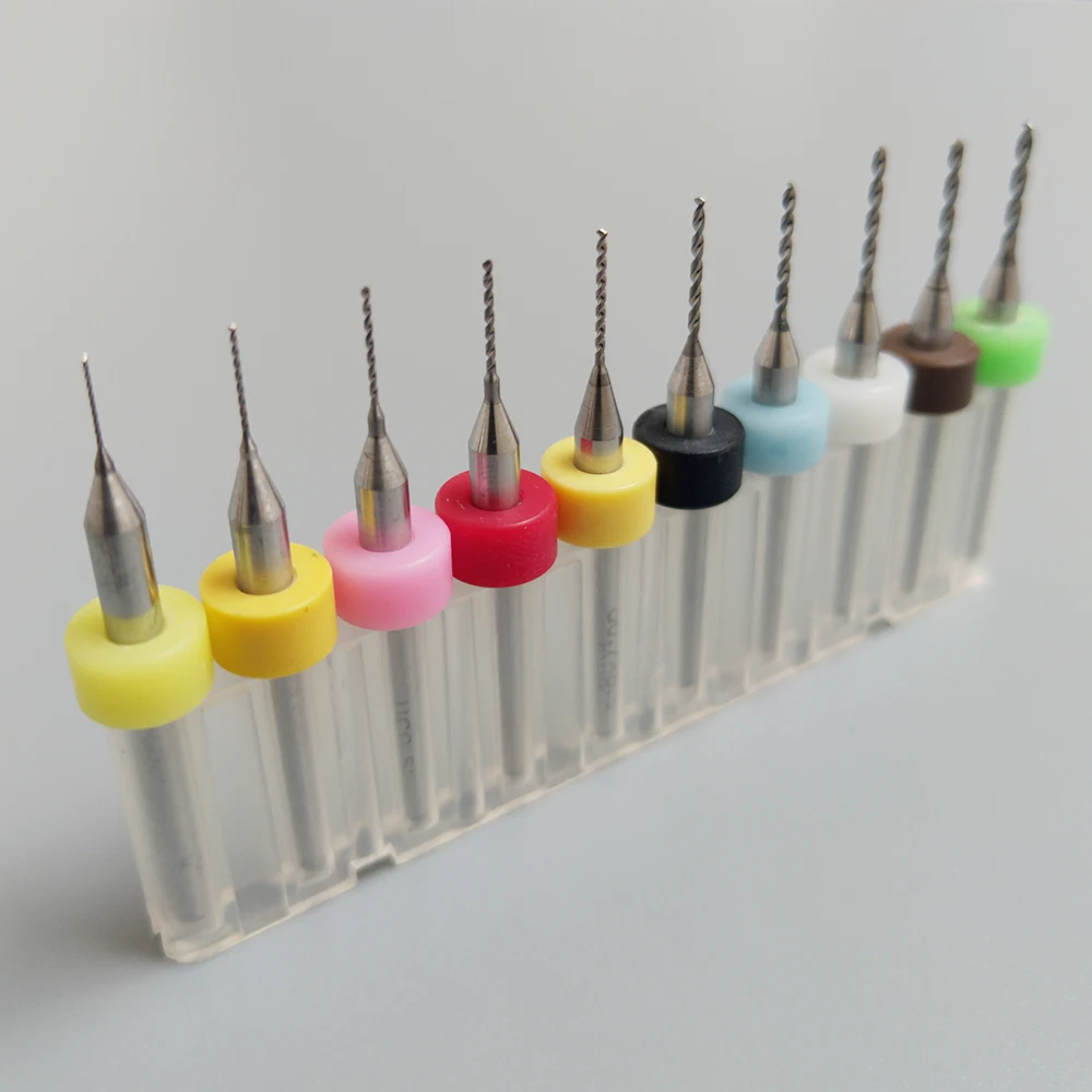 10 Pcs 0.3mm-1.2mm PCB Drilling Print Circuit Board Tip Spiral Flute Carbide Micro Drill Bits For PCB jewelry Making Engraving
10 Pcs 0.3mm-1.2mm PCB Drilling Print Circuit Board Tip Spiral Flute Carbide Micro Drill Bits For PCB jewelry Making Engraving