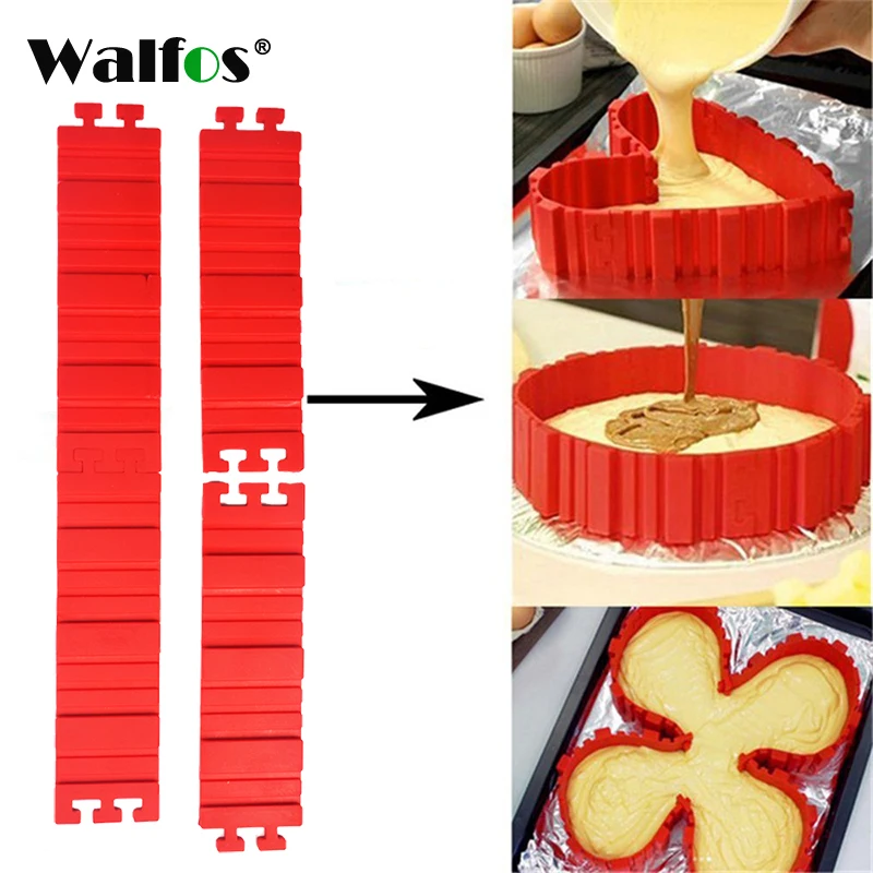 4 Pcs/set Silicone bakeware Magic Snake cake mold DIY Baking square rectangular Heart Shape Round cake mould pastry tools 212g
4 Pcs/set Silicone bakeware Magic Snake cake mold DIY Baking square rectangular Heart Shape Round cake mould pastry tools 212g
