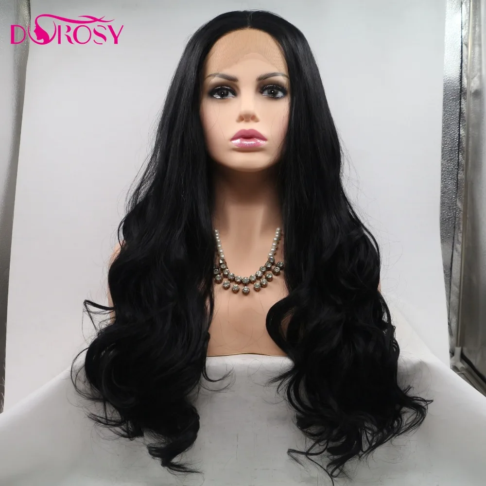 DOROSY HAIR Synthetic Lace Front Wig Glueless Black Long Body Wave Fully Wigs Heat Resistant For Women
DOROSY HAIR Synthetic Lace Front Wig Glueless Black Long Body Wave Fully Wigs Heat Resistant For Women