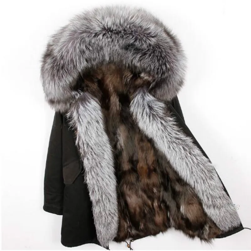 2018 natural fox fur liner long outerwear new winter jacket raccoon fur lining big real fox fur collar coat parkas
2018 natural fox fur liner long outerwear new winter jacket raccoon fur lining big real fox fur collar coat parkas