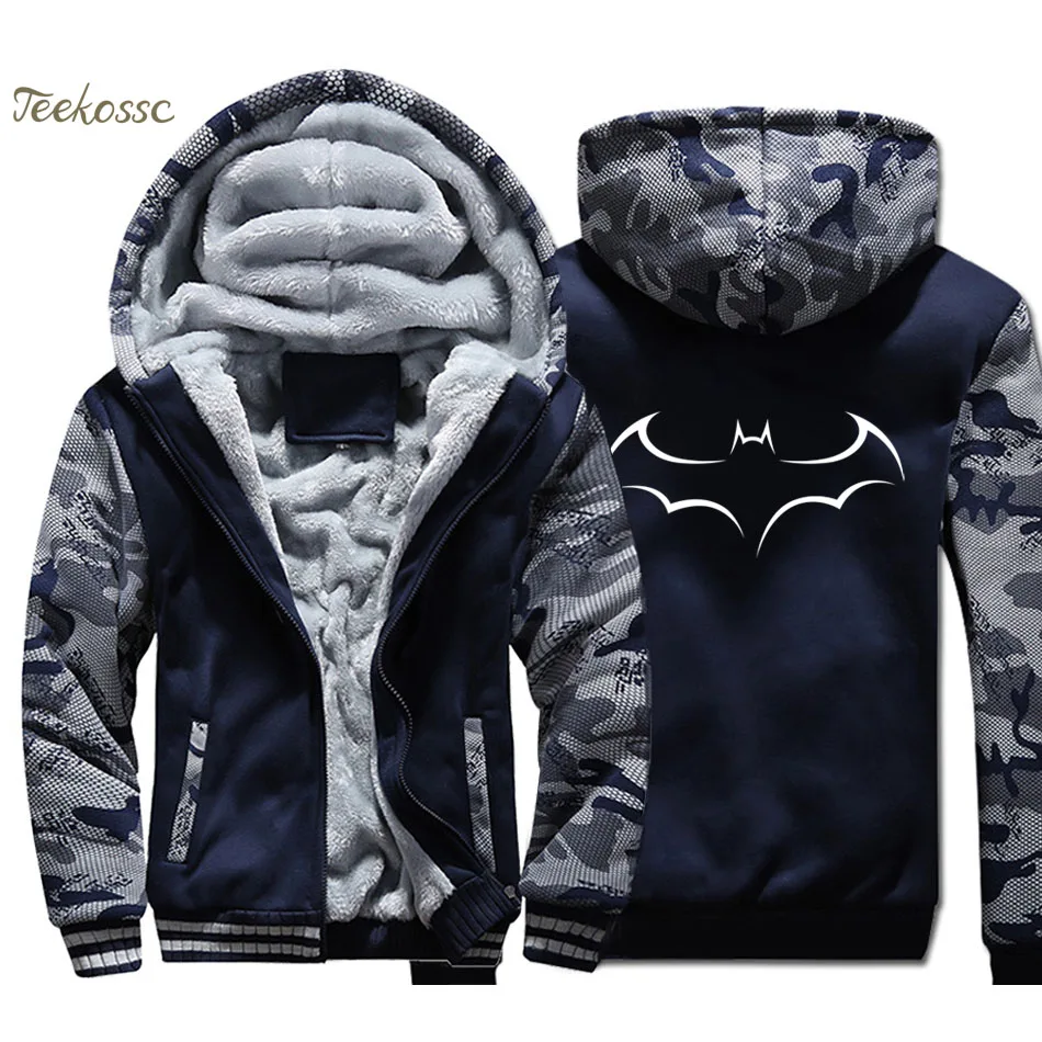 Batman Hoodie Men Super Hero The Dark Knight Hooded Sweatshirt Coat 2018 Winter Warm Fleece Thick High Quality Mens Jacket 4XL
Batman Hoodie Men Super Hero The Dark Knight Hooded Sweatshirt Coat 2018 Winter Warm Fleece Thick High Quality Mens Jacket 4XL