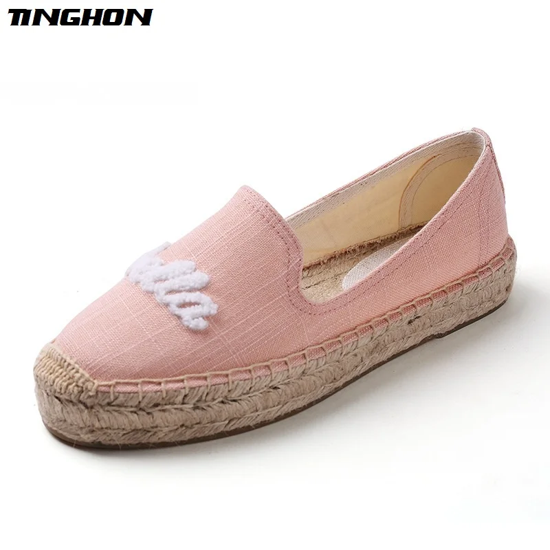 DZYM-2019-Summer-Italian-Embroider-Bella-Ciao-Sewing-Canvas-Espadrilles-Women-Flats-Fishermen-Shoes-Hemp-Moccasins