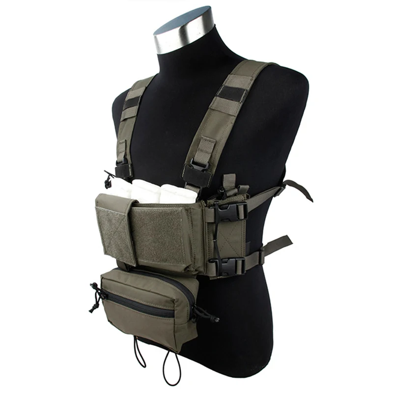 TMC Tactical Modular Chest Rig Micro Fight Chassis w/ 5.56 Mag Pouch Hunting Camo Airsoft Tactical Gear 3115
TMC Tactical Modular Chest Rig Micro Fight Chassis w/ 5.56 Mag Pouch Hunting Camo Airsoft Tactical Gear 3115