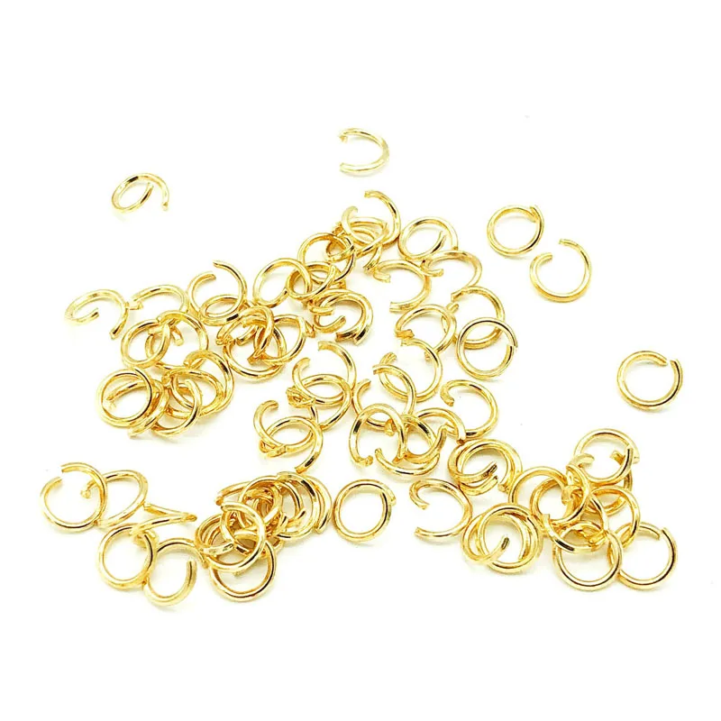 100pcs 4/5/6/7/8 mm Jewelry Making Findings Open Jump Rings & Split Rings DIY Handmade Jewelry Accessories Connector YZ215
100pcs 4/5/6/7/8 mm Jewelry Making Findings Open Jump Rings & Split Rings DIY Handmade Jewelry Accessories Connector YZ215