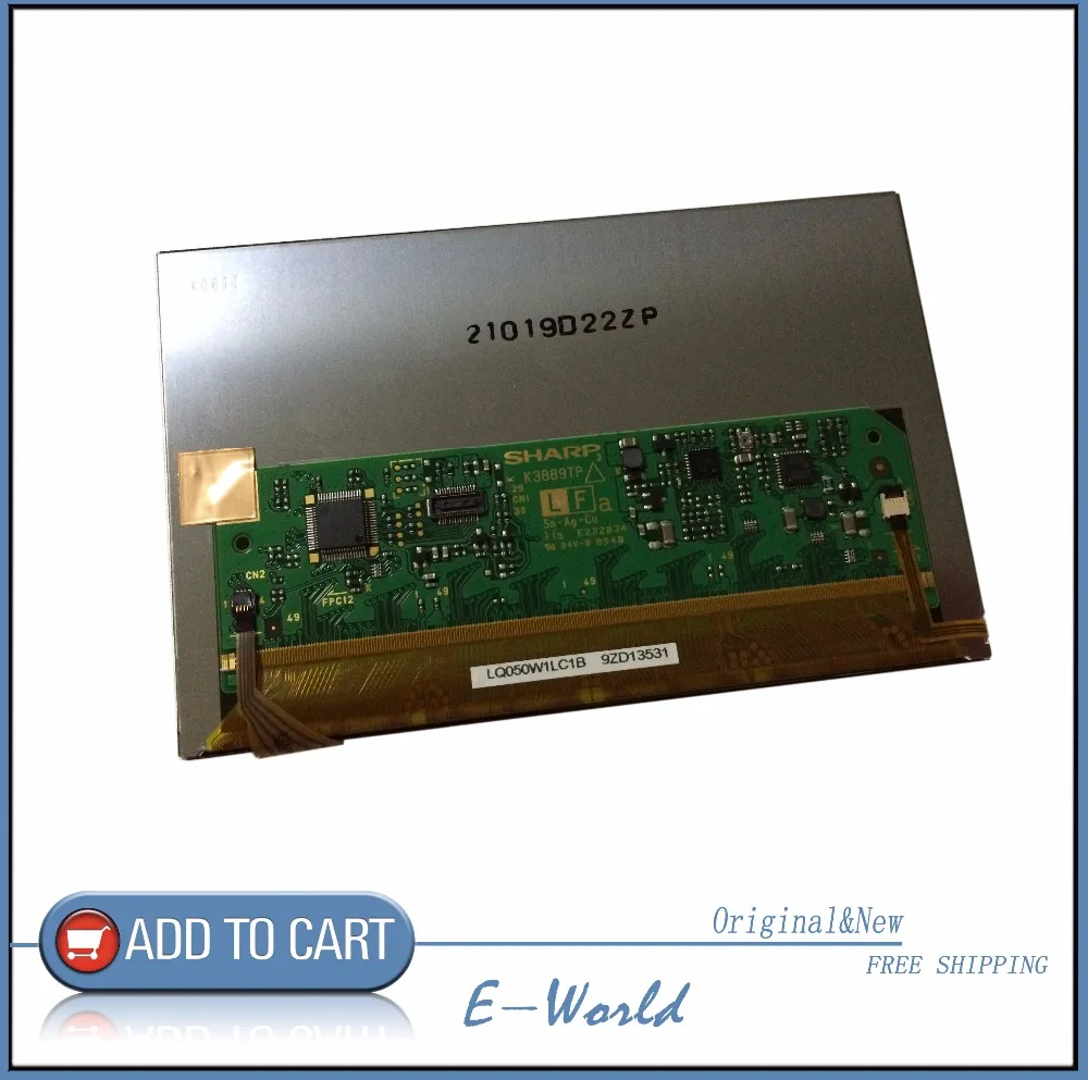 Original 5 inch for LQ050W1LC1B 1024*600 lcd screen display panel module free shipping
Original 5 inch for LQ050W1LC1B 1024*600 lcd screen display panel module free shipping