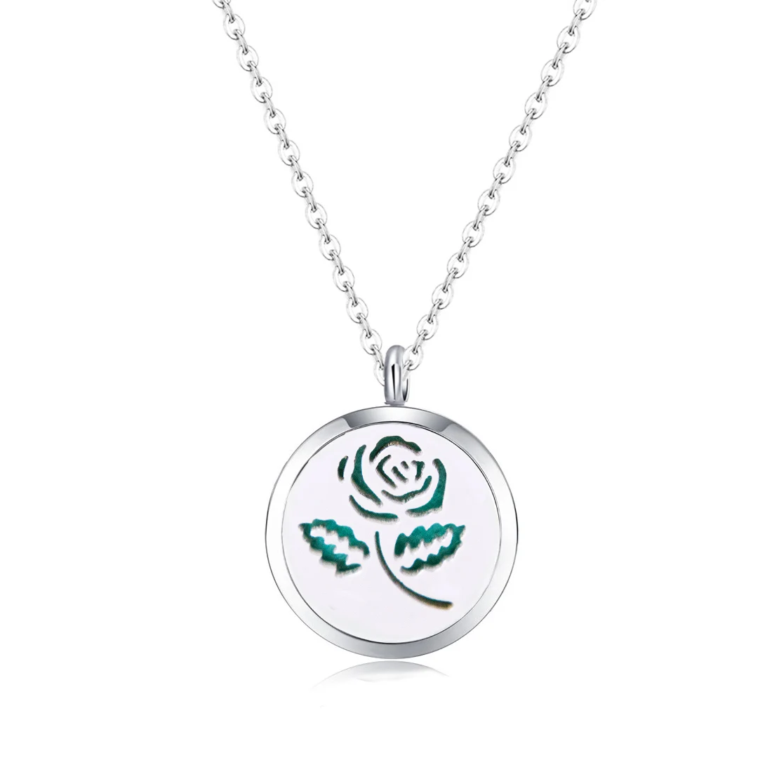10pcs Rose Flower 1'' Valentine's Aromatherapy Essential Oils Stainless Steel Diffuser Locket Necklace
10pcs Rose Flower 1'' Valentine's Aromatherapy Essential Oils Stainless Steel Diffuser Locket Necklace