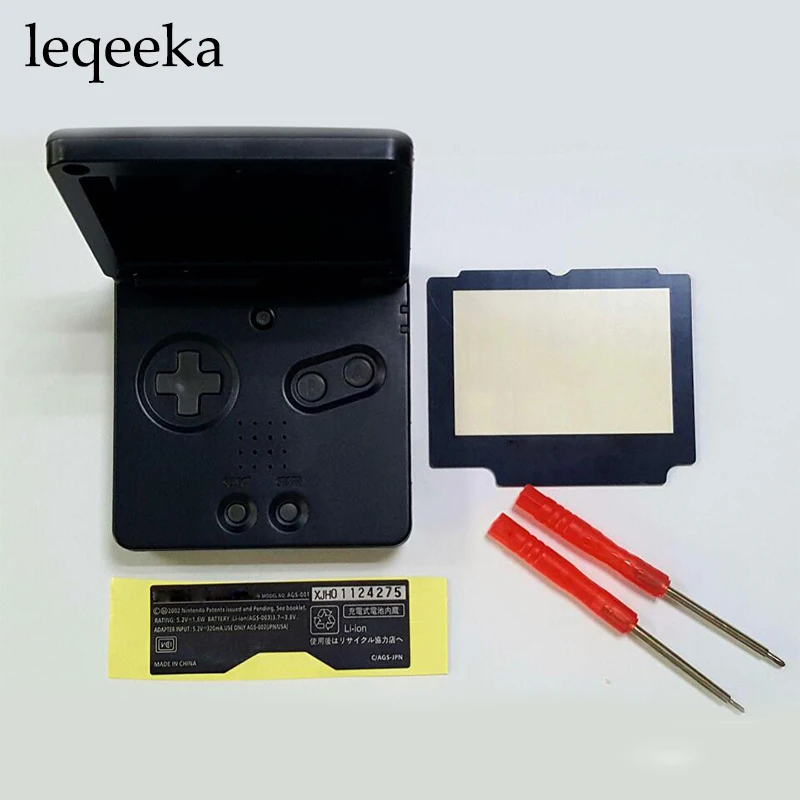 For GBA SP Game Boy Advance SP Replacement Housing Shell Screen Lens