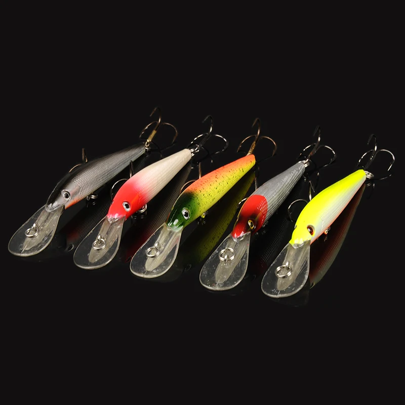 Гольян Рыбалка приманки 8 шт./лот 9 см (3.54 ")/11 г (0.39 унц.) PESCA Крючки рыбы воблер