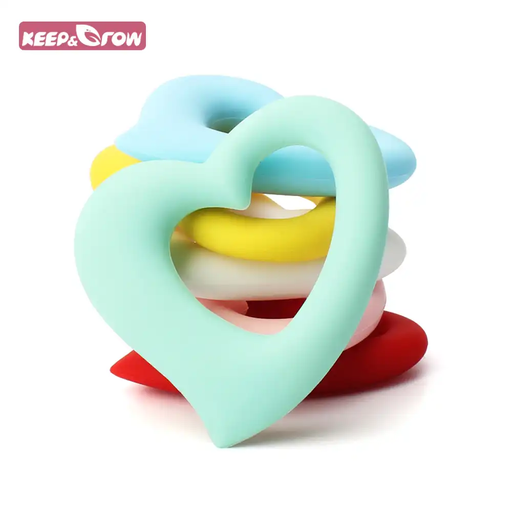 heart shaped teether