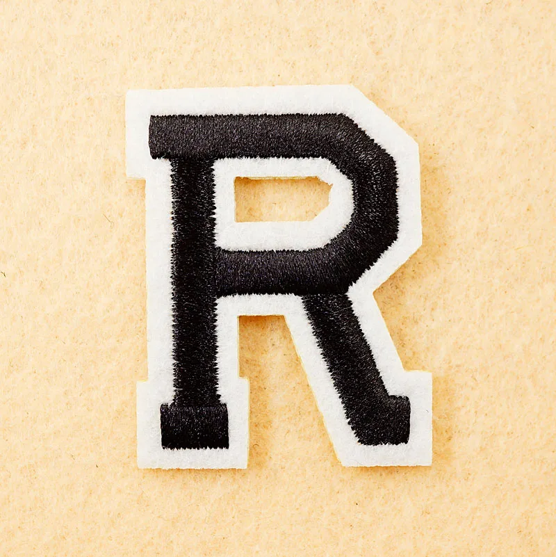 Letter: R (Size:4*5.5cm) DIY Cloth Patch Badge Embroidered Cute Badges Hippie Iron On Kids Cartoon For Clothes Stickers
Letter: R (Size:4*5.5cm) DIY Cloth Patch Badge Embroidered Cute Badges Hippie Iron On Kids Cartoon For Clothes Stickers