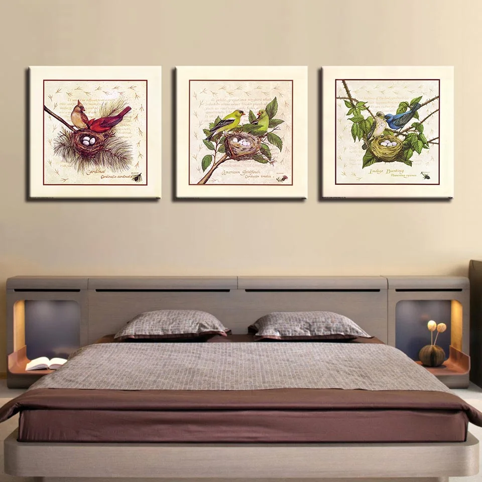 Poster Canvas Painting Wall Art HD 3 Panel Bird Modern Fashion Printing Type Pictures Modular Artwork Vintage Home Decoration
Poster Canvas Painting Wall Art HD 3 Panel Bird Modern Fashion Printing Type Pictures Modular Artwork Vintage Home Decoration