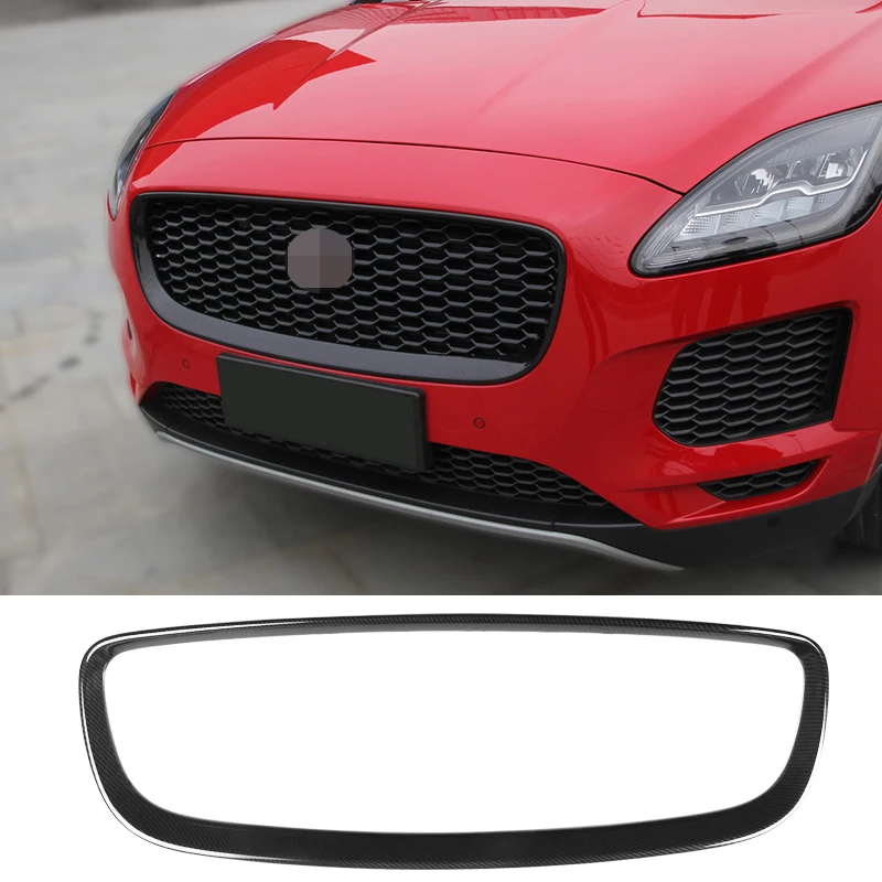 Car styling accessories 1pcs ABS Carbon fiber texture Front Grille Outline Trim Frame cover For Jaguar E-PACE 2018-2019
Car styling accessories 1pcs ABS Carbon fiber texture Front Grille Outline Trim Frame cover For Jaguar E-PACE 2018-2019