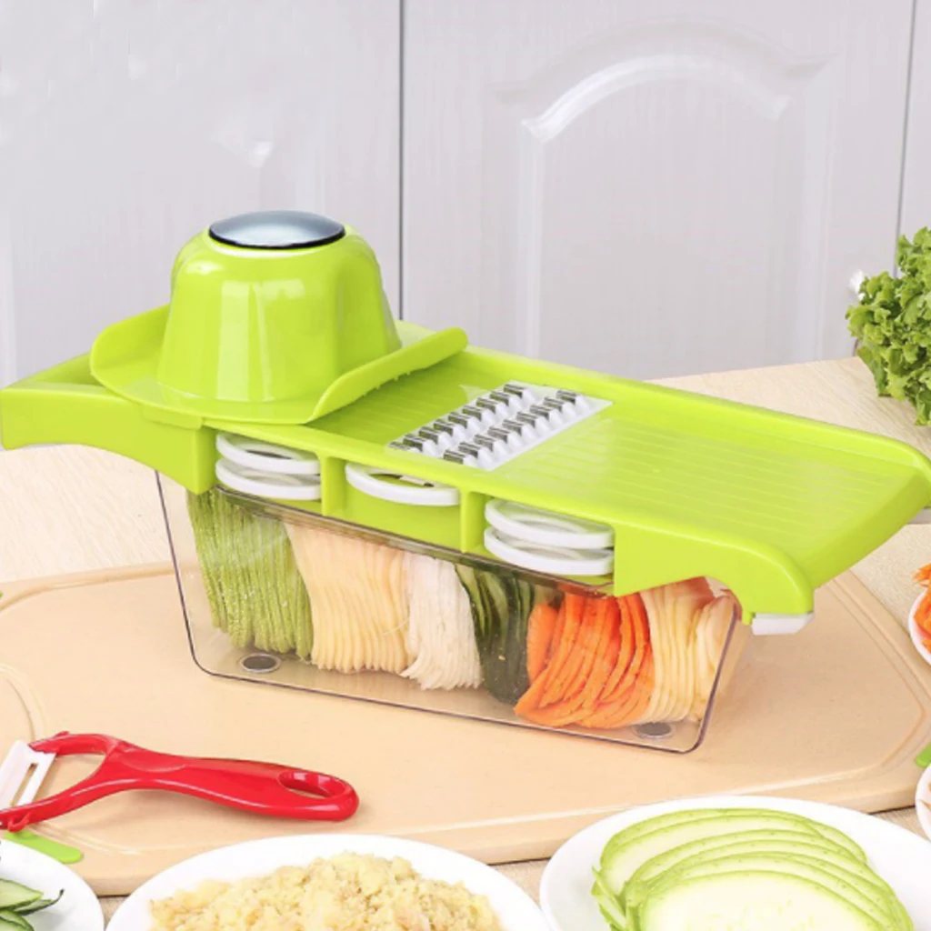 Myvit Vegetable Cutter with Steel Blade Mandoline Slicer Potato Peeler –  Pershality