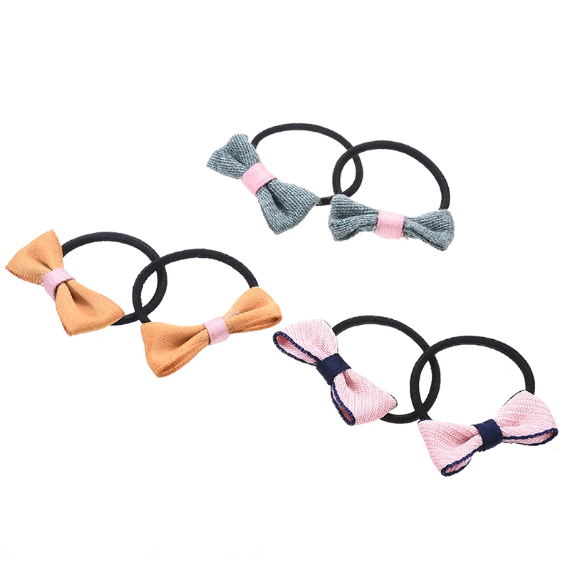 3 Pair/set Hair Bow Elastic Hair Bands Beautiful Children Girls Ponytail Holder Scrunchy Ornaments Jewelry Hair Accessories
3 Pair/set Hair Bow Elastic Hair Bands Beautiful Children Girls Ponytail Holder Scrunchy Ornaments Jewelry Hair Accessories