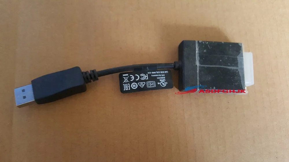 Original FOR Dell DisplayPort To DVI Single Link Adapter DP/N: 0KKMYD KKMYD CN-0KKMYD Fully Tested
Original FOR Dell DisplayPort To DVI Single Link Adapter DP/N: 0KKMYD KKMYD CN-0KKMYD Fully Tested