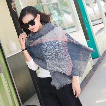 Winter Scarf 2017 Cashmere Scarf Women Plaid Blanket Scarf New Designer Acrylic Basic Shawls Women's Scarves and Wraps
Winter Scarf 2017 Cashmere Scarf Women Plaid Blanket Scarf New Designer Acrylic Basic Shawls Women's Scarves and Wraps