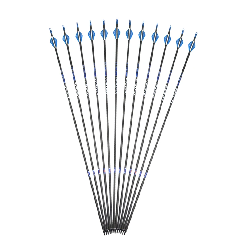 3/6/9pcs 31inch Archery Arrow Mix Carbon Arrow Spine 250 Bolt OD 7.6 mm Hunting Accessory
3/6/9pcs 31inch Archery Arrow Mix Carbon Arrow Spine 250 Bolt OD 7.6 mm Hunting Accessory