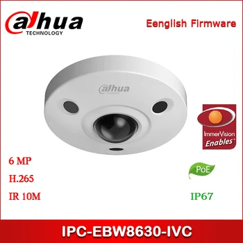Dahua IP Camera 6MP IPC-EBW8630-IVC 1.3mm Focal Length Panoramic IR Fisheye Network Camera with Panamorph Lens Support PoE
Dahua IP Camera 6MP IPC-EBW8630-IVC 1.3mm Focal Length Panoramic IR Fisheye Network Camera with Panamorph Lens Support PoE