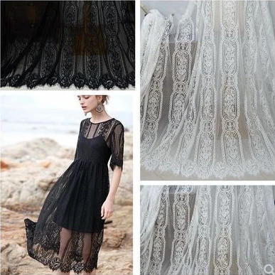 Full-width Positioning Retro jacquard Hollow out Eyelash Lace Fabric 150CM Handmade diy Clothing Accessories Material
Full-width Positioning Retro jacquard Hollow out Eyelash Lace Fabric 150CM Handmade diy Clothing Accessories Material